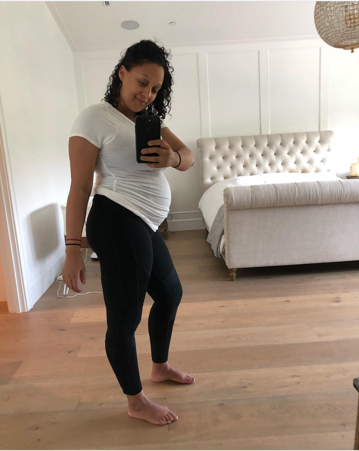 Tia Mowry-Hardrict Embraces Her Post-Baby Body and The Realities Of Not ‘Snapping Back’ Right Away
